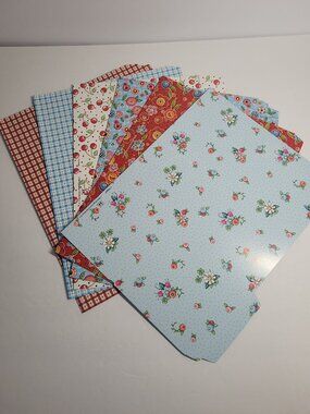 Mary Engelbreit File Folders 6 Pk Decorative Colorful Office Organizer Set New